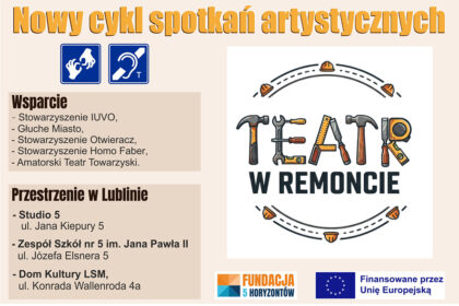 Teatr w Remoncie - Studio5- Fundacja 5 Horyzontów